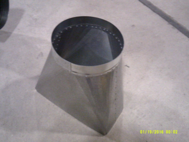 All County Sheet Metal in Lake Worth photo of Sqaure to Round fixture