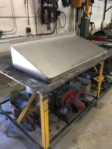 All County Sheet Metal Range Hood photo