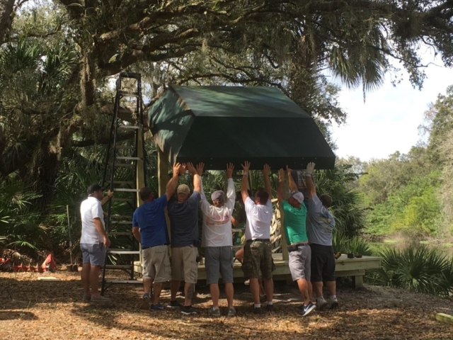 Custom Porch Cover in Loxahatchee