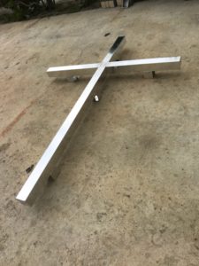 sheet metal cross for church in margate, fl
